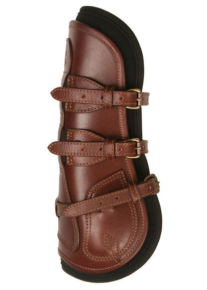 Majyk Equipe Leather Jump Boot with Removable Impact Liners (Buckle Closure) - Pony/Cob