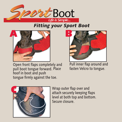 Cavallo Sport Regular Sole Hoof Boots