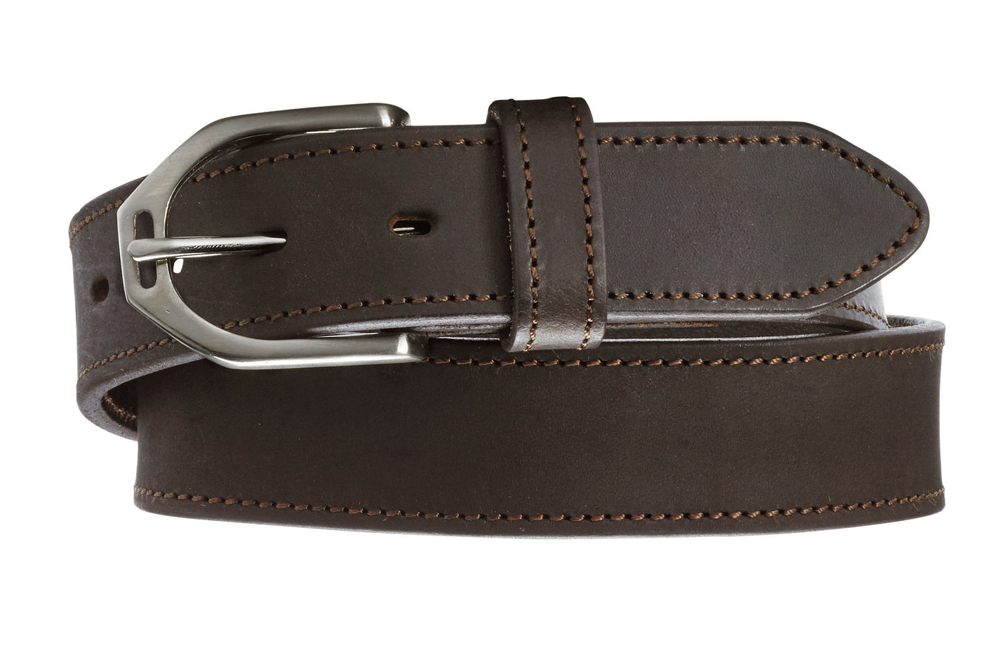 IconEQ Ladies’ Stirrup Buckle Topstitch Belt