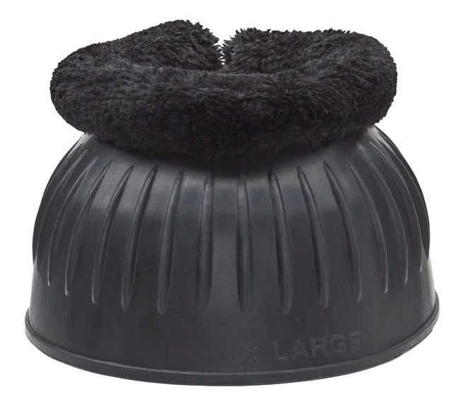 Rider’s International Rubber Hook & Loop Bell Boots with Fleece