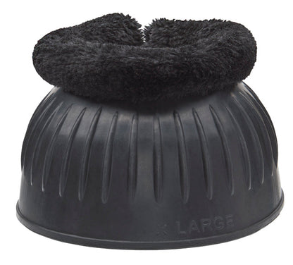 Rider’s International Rubber Hook & Loop Bell Boots with Fleece
