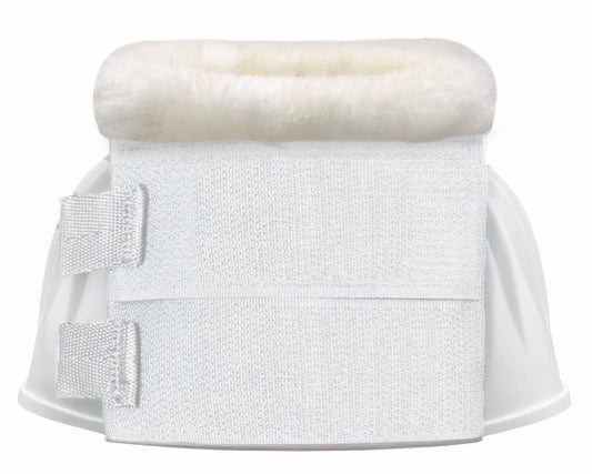 Rider's International PVC Hook-and-Loop Bell Boots with Fleece