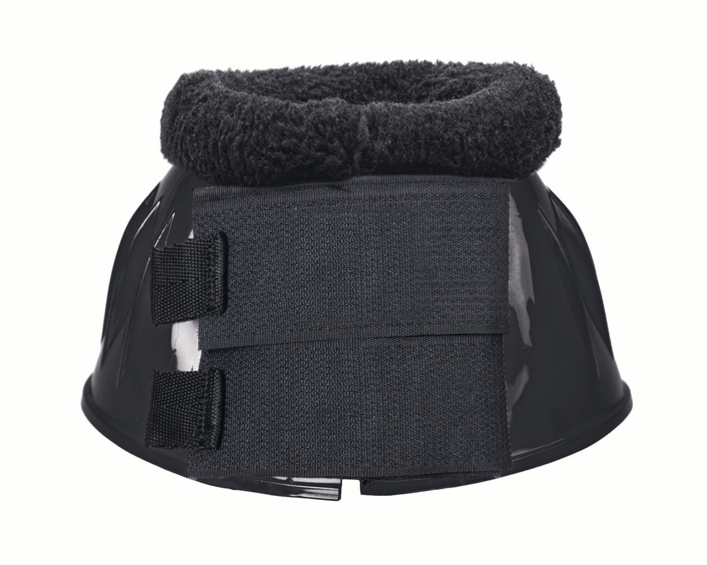 Rider's International PVC Hook-and-Loop Bell Boots with Fleece