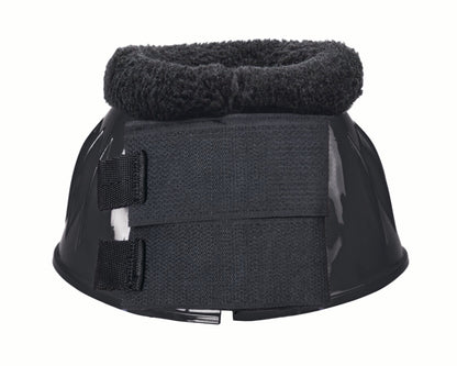 Rider's International PVC Hook-and-Loop Bell Boots with Fleece