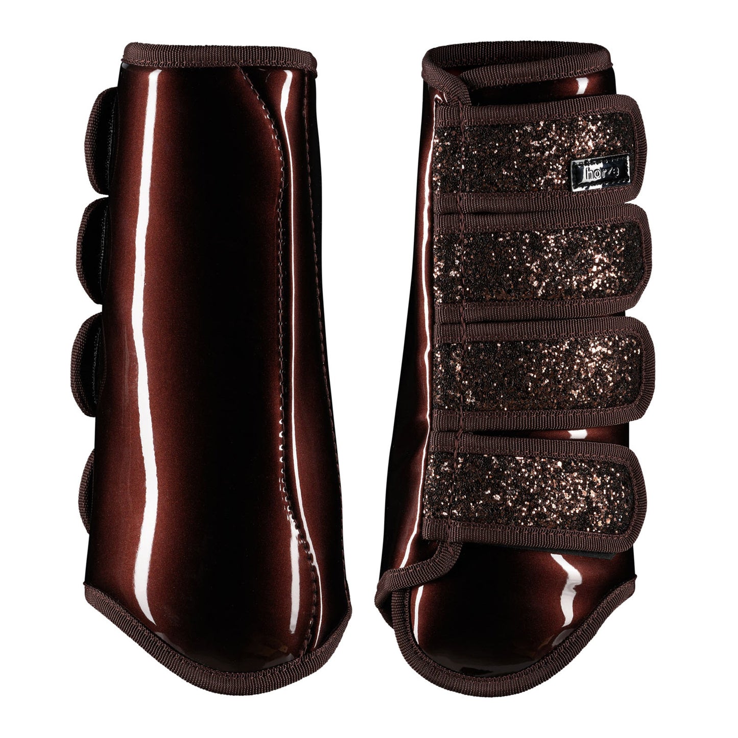 Horze Brushing Boots with Glitter