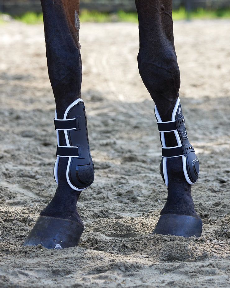 Open-Front Tendon Boots
