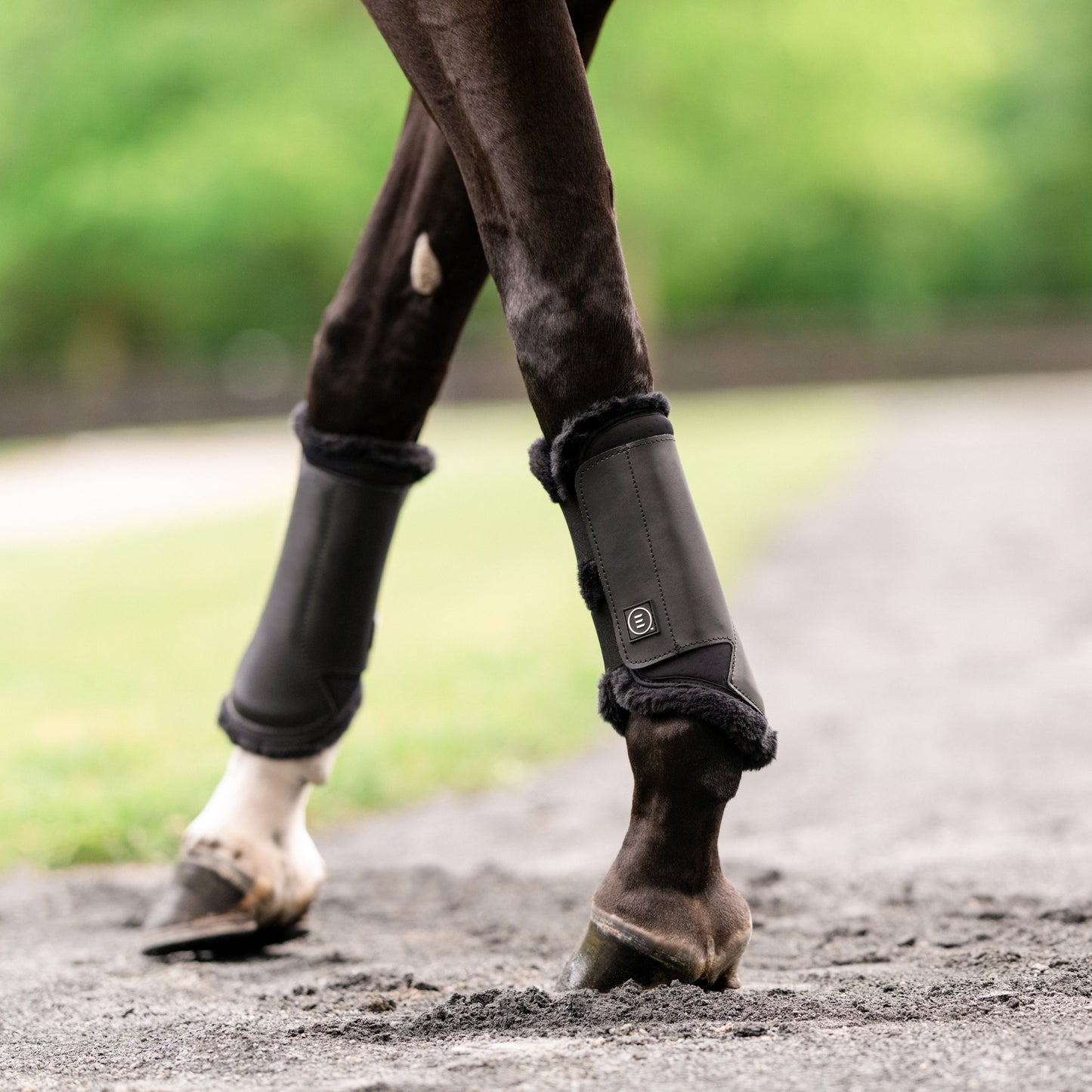 EquiFit Essential EveryDay Front Boots, Vegan SheepsWool