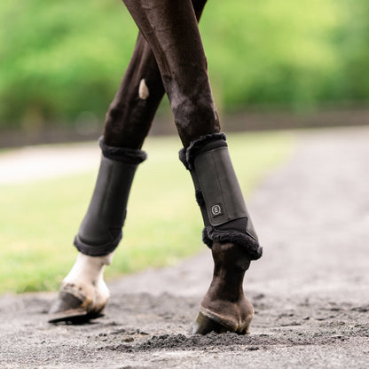 EquiFit Essential EveryDay Front Boots, Vegan SheepsWool