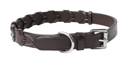 Rider’s International Laced Rein Dog Collar