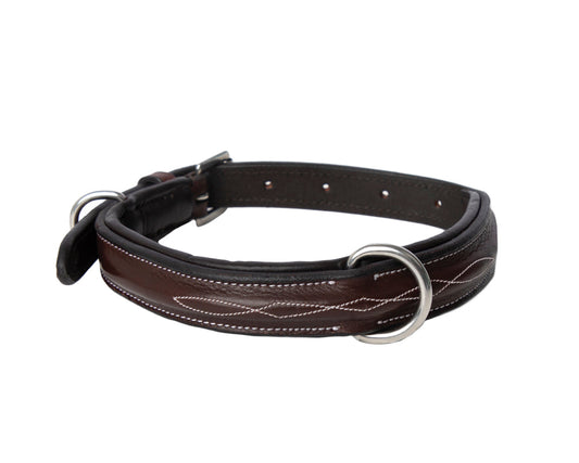 DS Fancy-Stitched Dog Collar