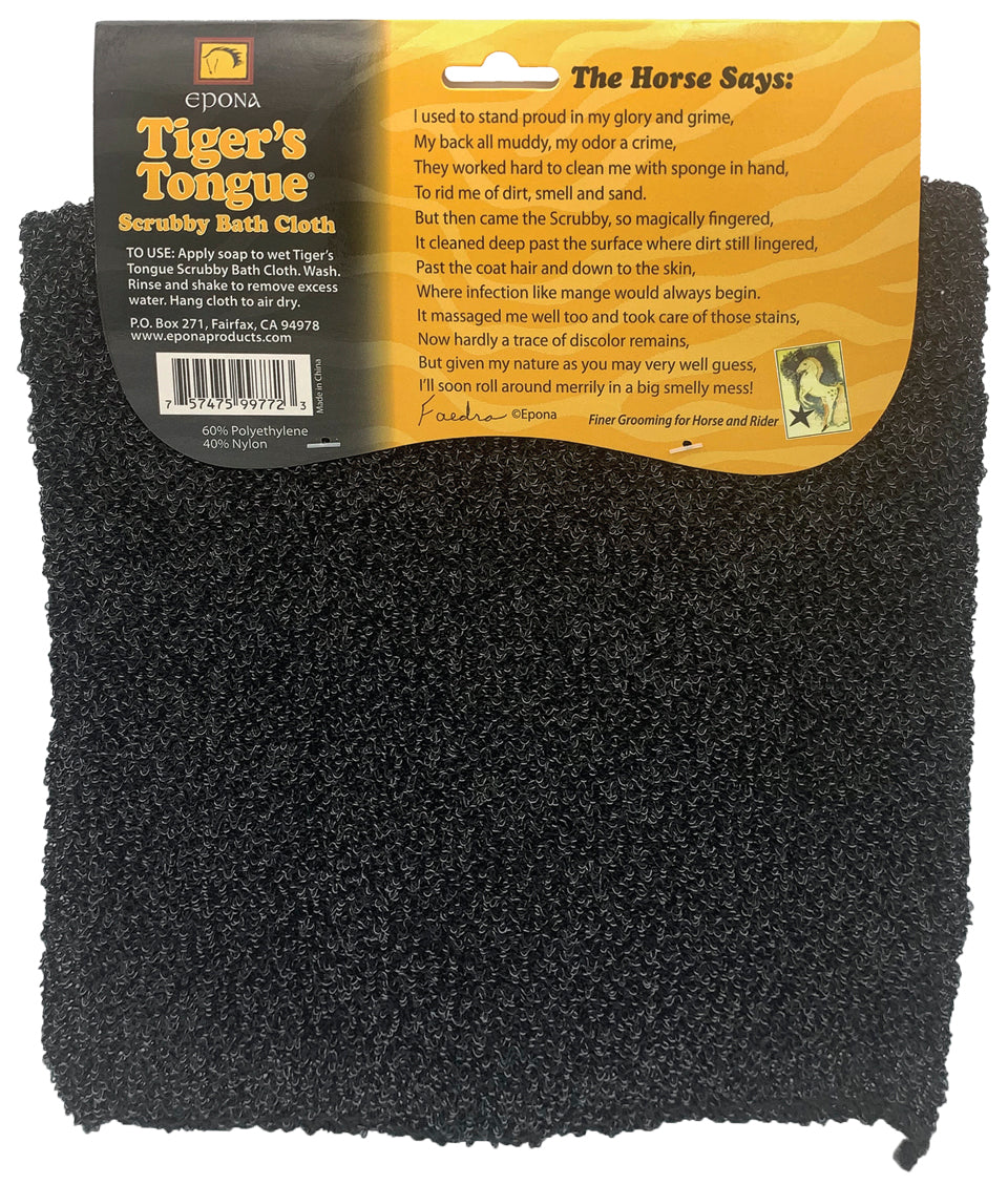 Epona Tiger’s Tongue Scrubby Bath Cloth