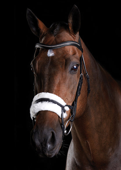 Collegiate ComFiTec Sheepskin Bridle