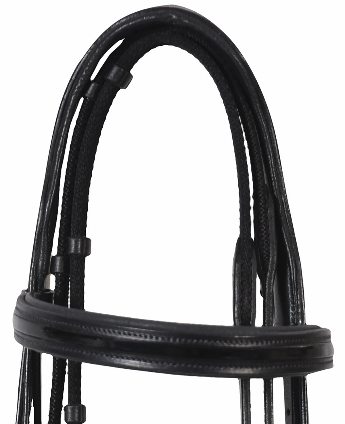 Henri de Rivel Piaffe Mono Crown Bridle with Flash Noseband & Patent Leather