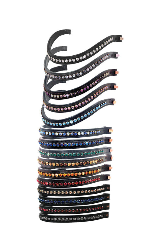 Beasties Brilliance Crystal Wave Browband