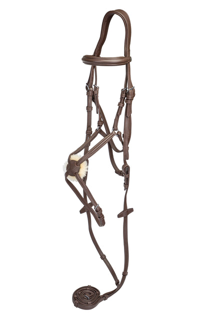 Henri de Rivel Kushy Plain Raised Figure-8 Bridle