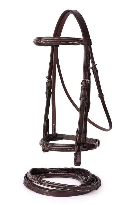 Perri’s Professional Fancy-Stitched Leather Bridle
