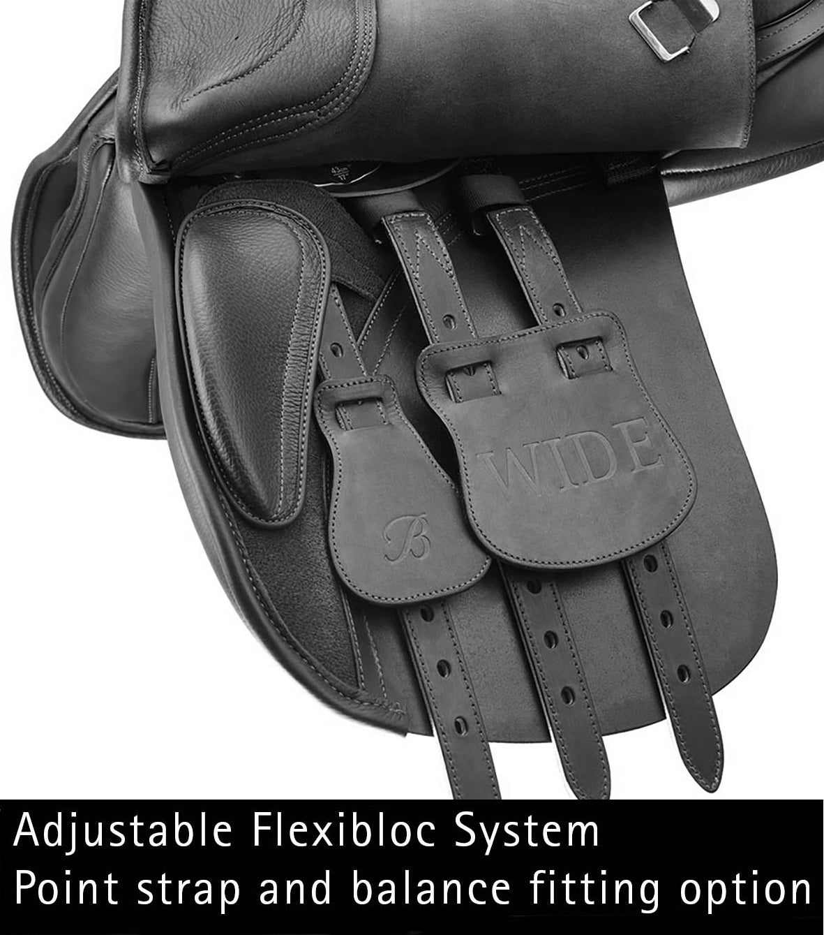 Bates Wide All-Purpose Saddle