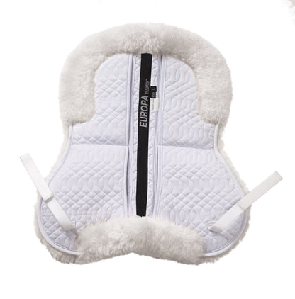 Ovation Europa Sheepskin Solid Spine 4-Shim Half Pad