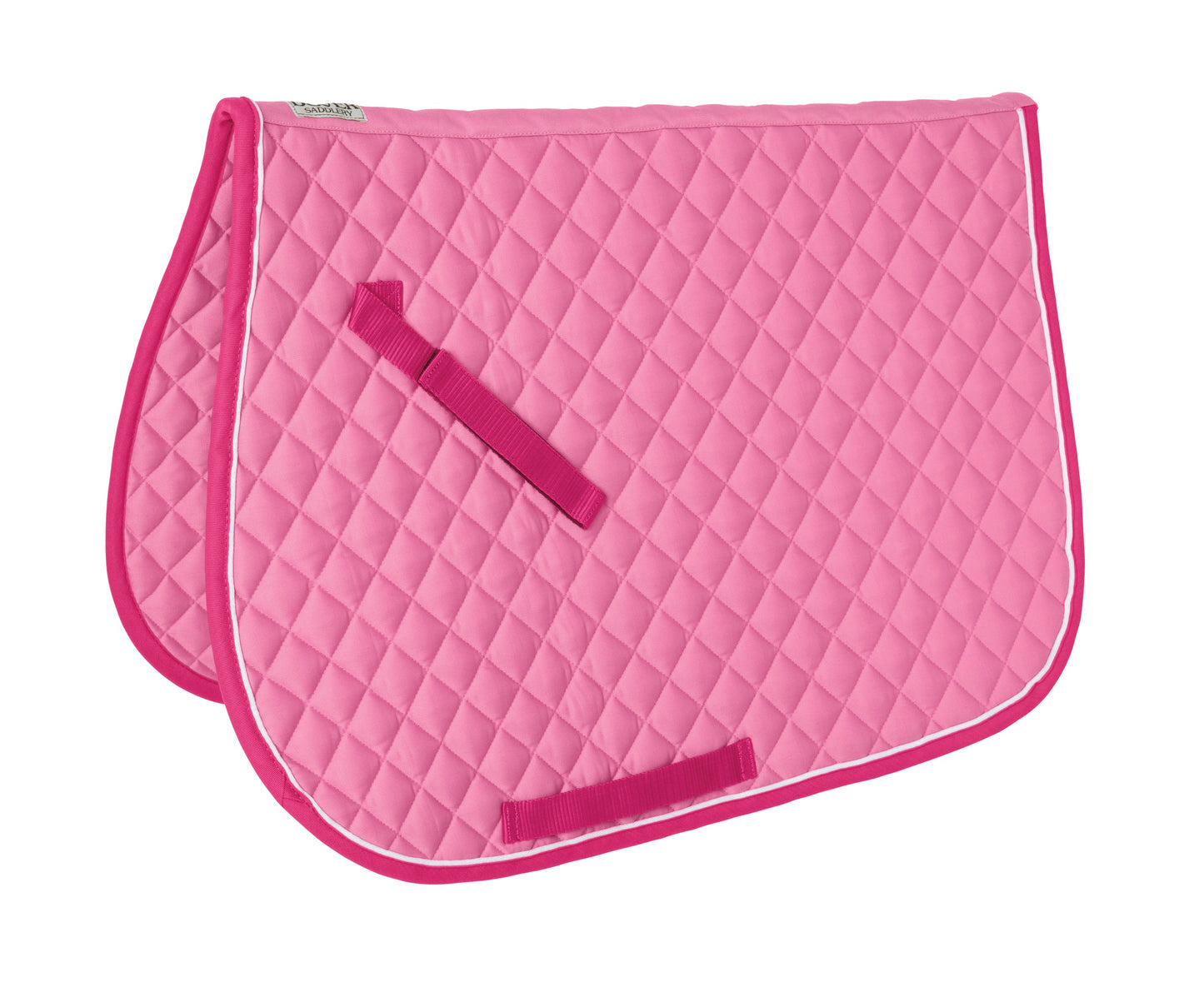 Quilted All-Purpose Piped Saddle Pad