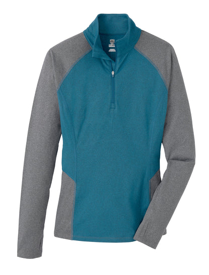 Ladies’ Alena Quarter-Zip Top