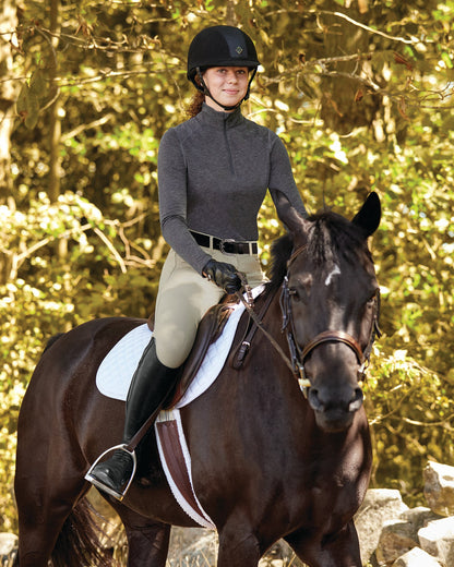 Ladies’ Valentina Quarter-Zip Shirt