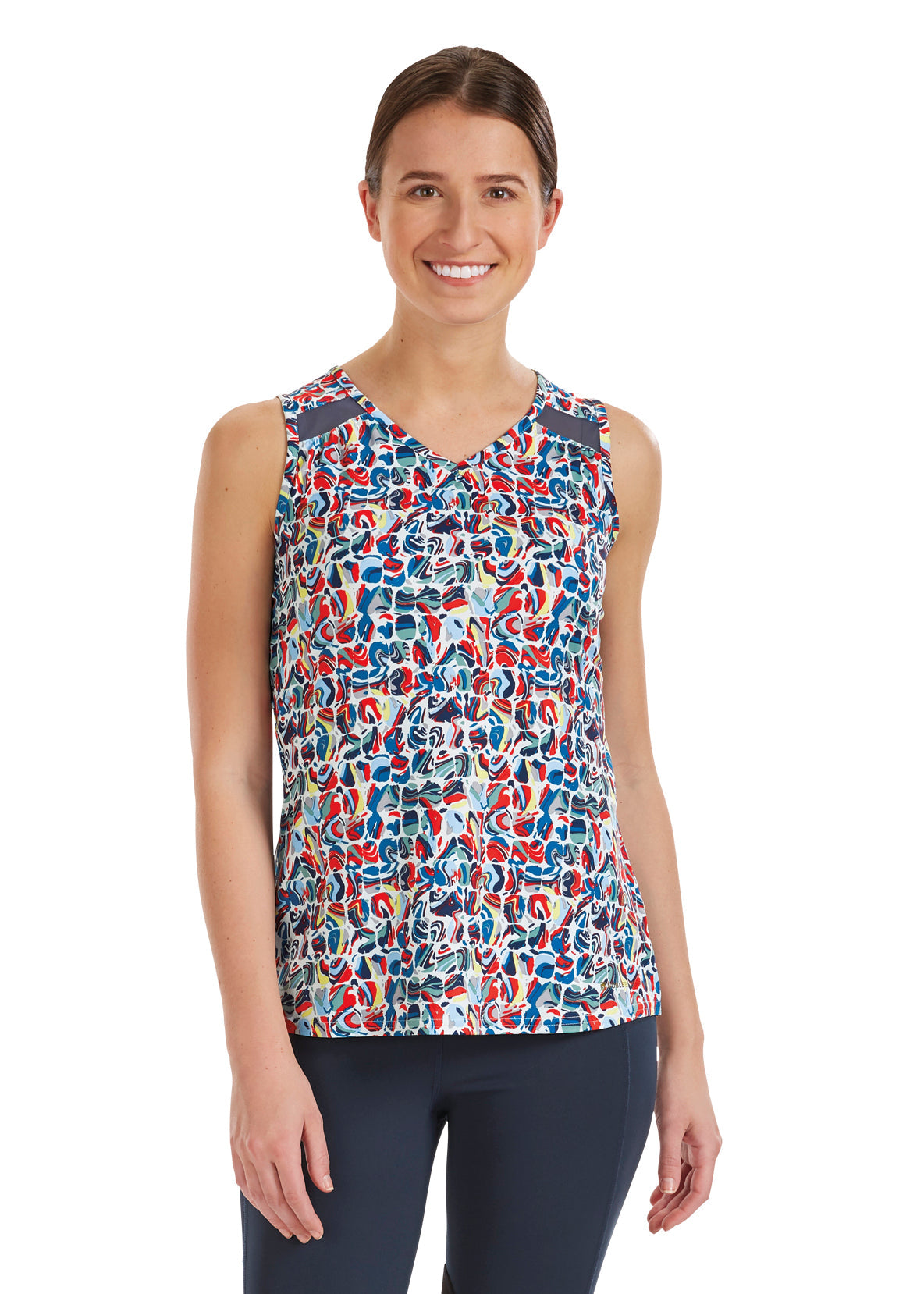 Noble Equestrian Ladies' Erin Print Tank Top