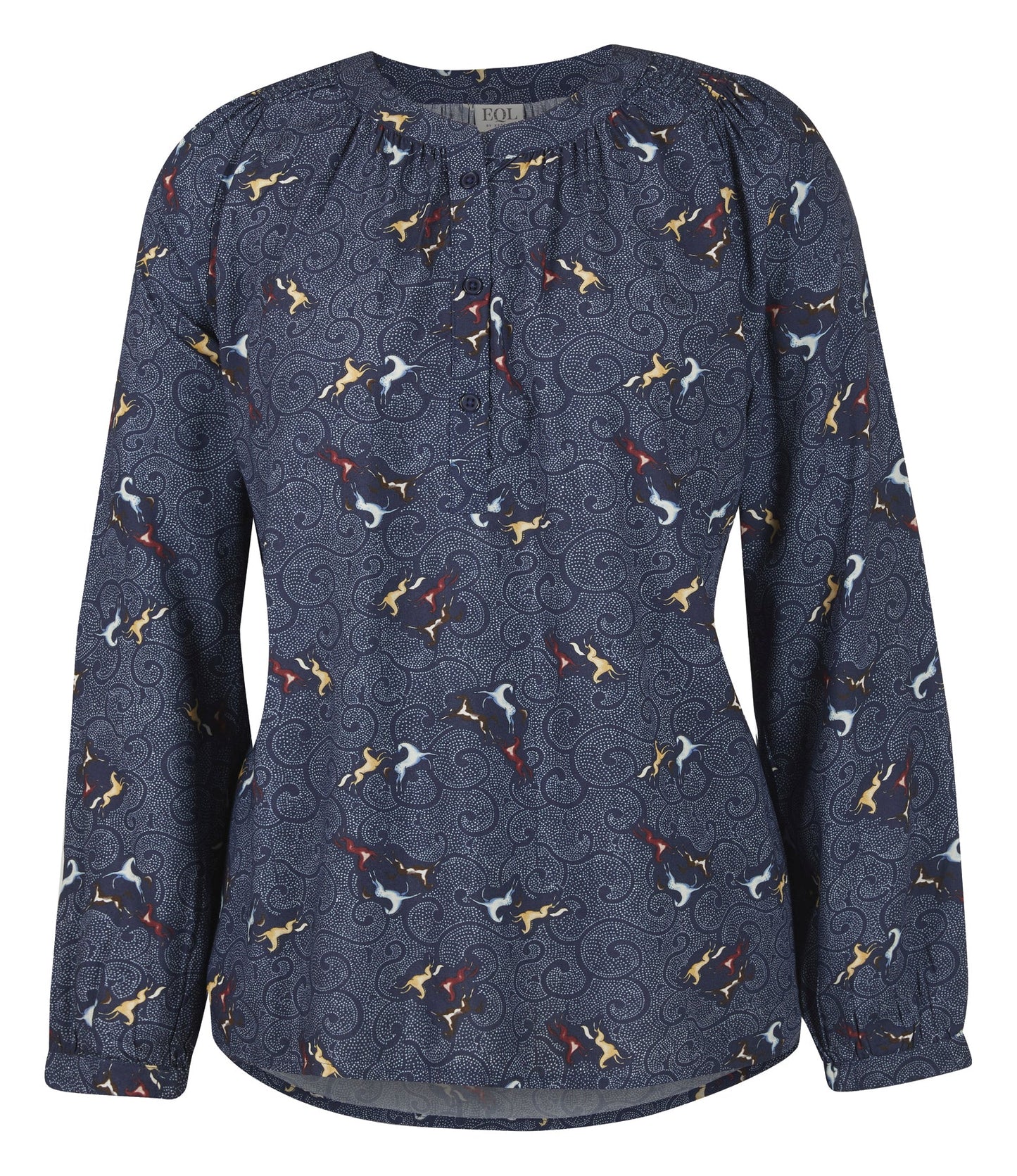 EQL by Ladies’ Modal Peasant Top