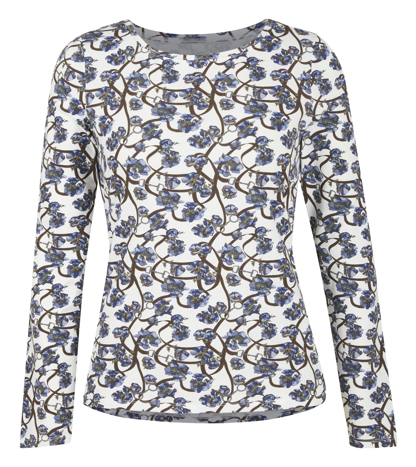 EQL by Kerrits Ladies’ Organic Cotton Long Sleeve Print Top