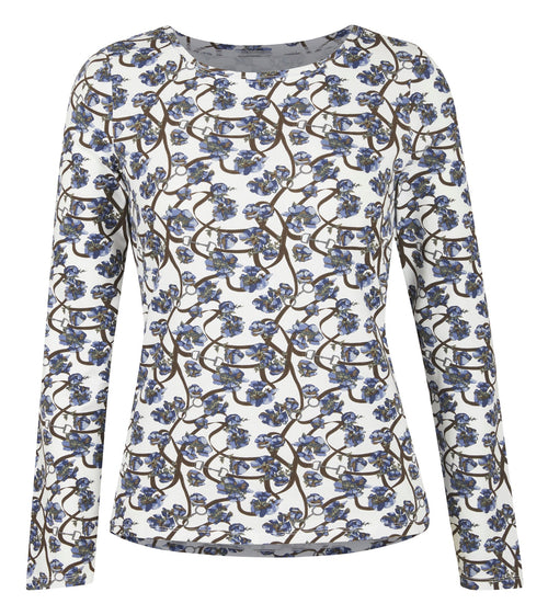EQL by Kerrits Ladies’ Organic Cotton Long Sleeve Print Top