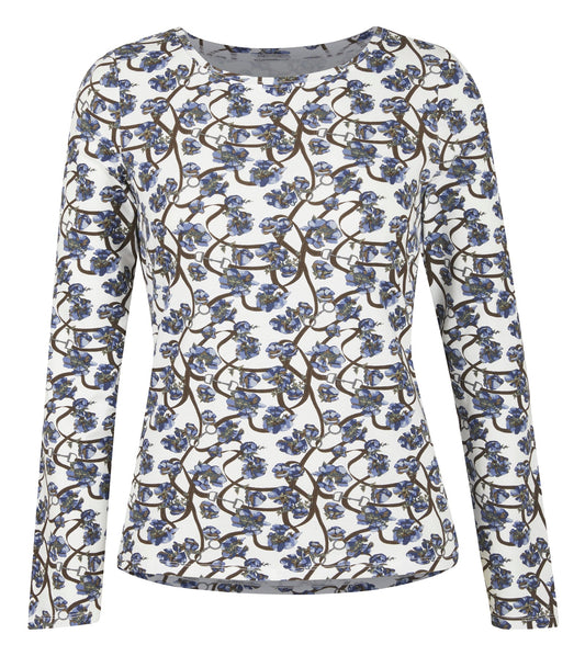 EQL by Kerrits Ladies’ Organic Cotton Long Sleeve Print Top