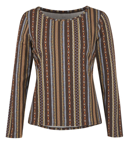EQL by Kerrits Ladies’ Organic Cotton Long Sleeve Print Top