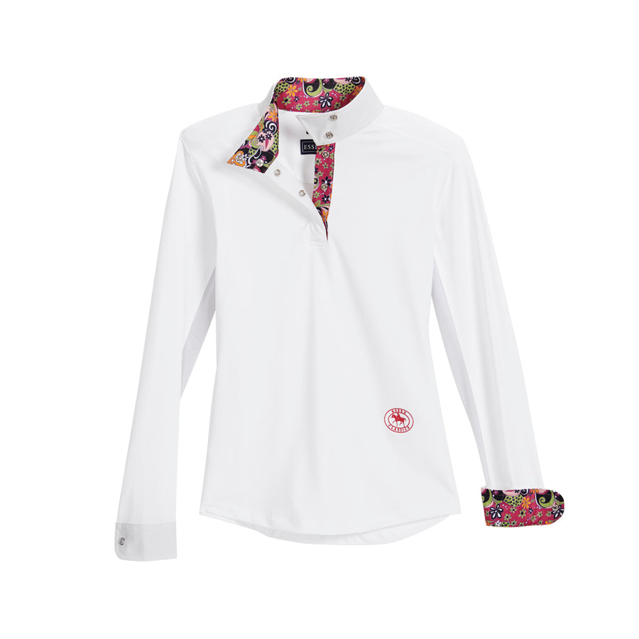 Essex Classics Girls’ Talent Yarn Long Sleeve Show Shirt