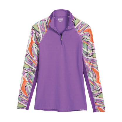 CoolBlast 100 Ladies’ LaBelle Print Long Sleeve Shirt