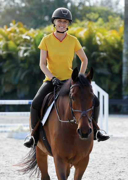 Stride Ladies’ Aria Short Sleeve Shirt