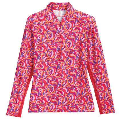 CoolBlast 100 Ladies’  Asti Long Sleeve Print Shirt