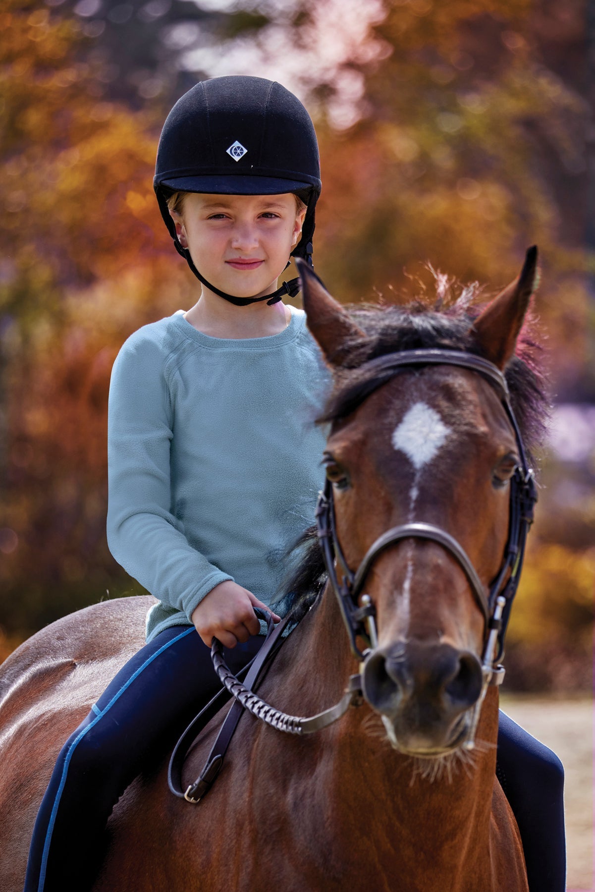 Riding Sport Kids’ Colebrook Fleece Crew