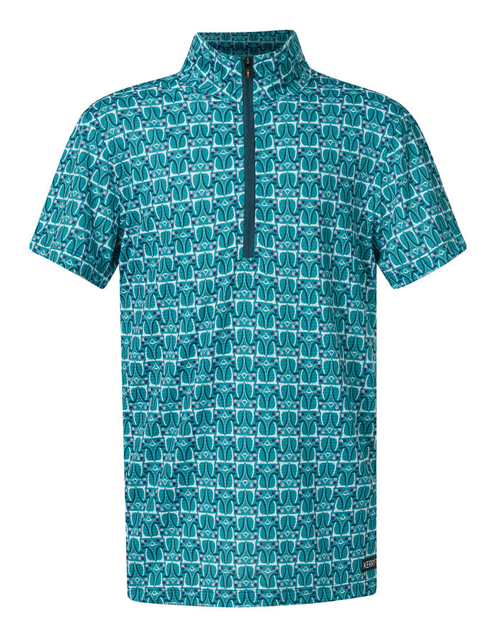 Kerrits Kids’ Always Cool IceFil Short Sleeve Print Shirt