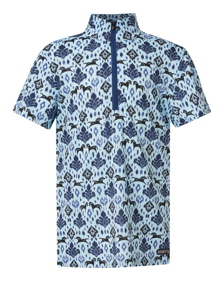 Kerrits Kids’ Always Cool IceFil Short Sleeve Print Shirt