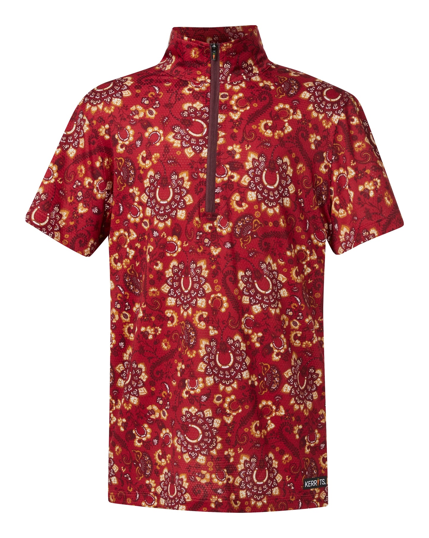 Kerrits Kids’ Always Cool IceFil Short Sleeve Print Shirt