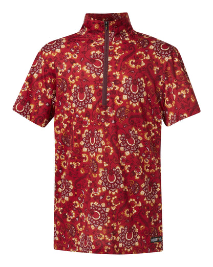 Kerrits Kids’ Always Cool IceFil Short Sleeve Print Shirt