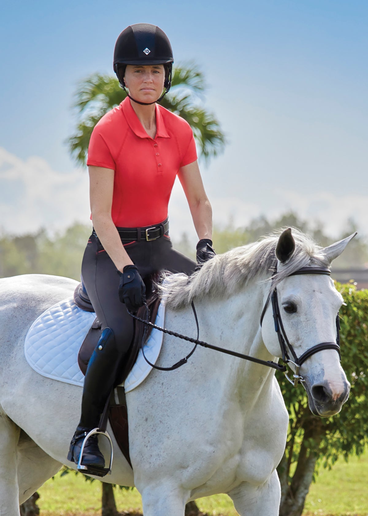 DS Ladies’ Iva Short Sleeve Polo Shirt