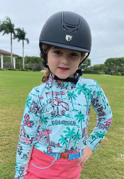 Belle & Bow Equestrian Children’s Long Sleeve Sun Shirt