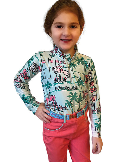 Belle & Bow Equestrian Children’s Long Sleeve Sun Shirt