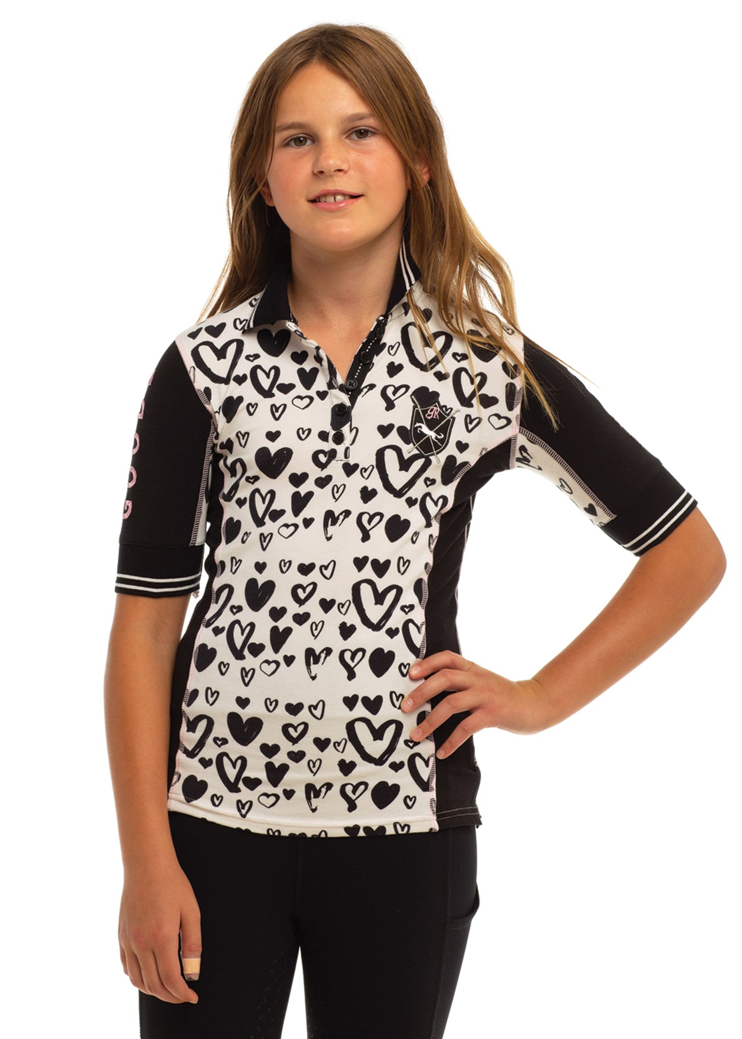 Goode Rider Girls’ Elite Polo Shirt