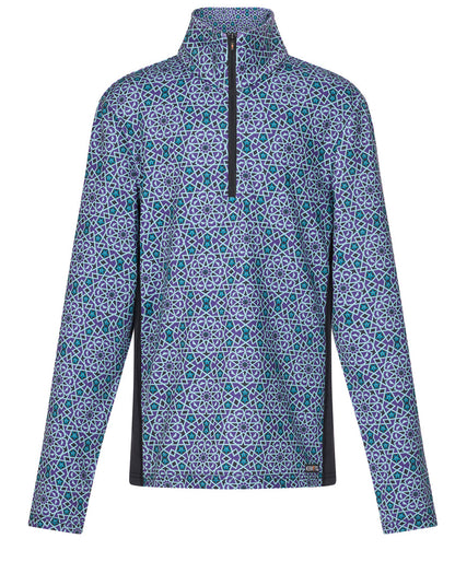 Kerrits Kids’ Rail Side Quarter-Zip Tech Top