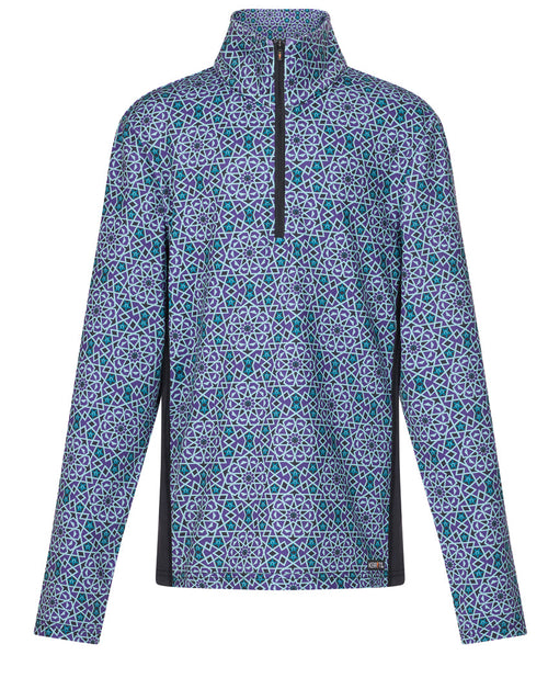 Kerrits Kids’ Rail Side Quarter-Zip Tech Top