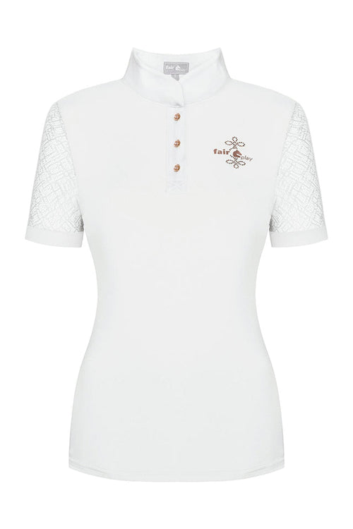 Fair Play Ladies’ Cecile RoseGold Short Sleeve Show Shirt
