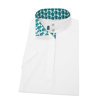 Essex Classics Ladies’ Talent Yarn Straight Collar Short Sleeve Show Shirt