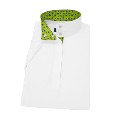 Essex Classics Ladies’ Talent Yarn Straight Collar Short Sleeve Show Shirt
