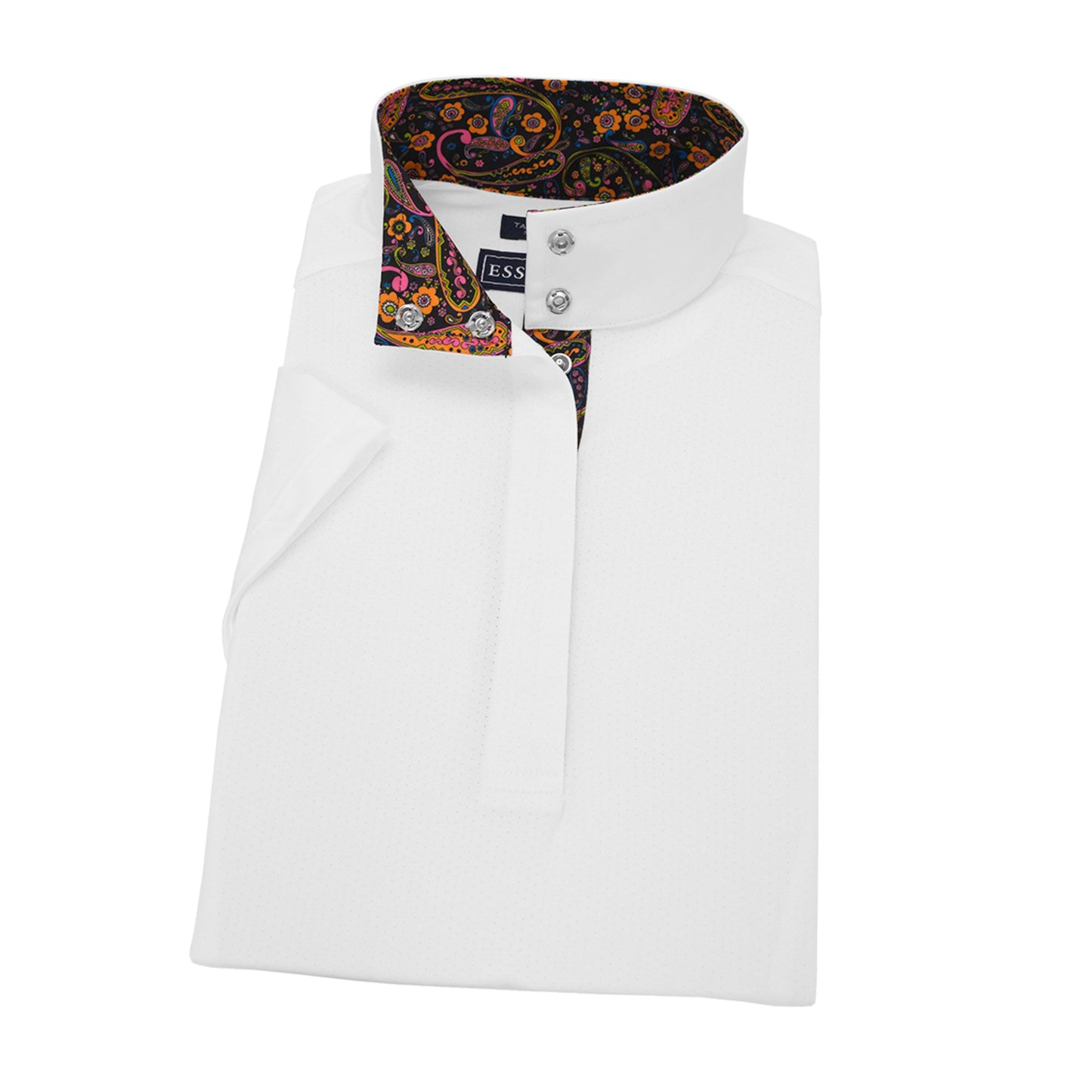 Essex Classics Ladies’ Talent Yarn Straight Collar Short Sleeve Show Shirt